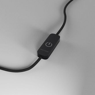 Настольный светильник 18*28 см, *LED*13W, 3000K, Maytoni Spirito MOD286TL-L8B3K, Черный