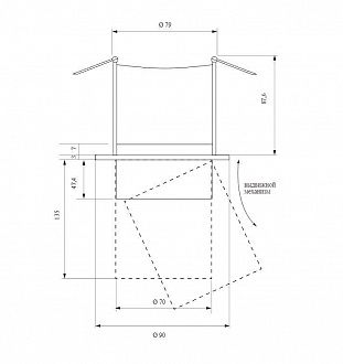 Встраиваемый точечный LED светильник 9917 LED 10W 4200K белый матовый Elektrostandard, вр 7,8 см