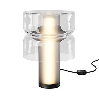Настольная лампа *22*-31 см, *LED*9W, 3000K, Maytoni Vetro MOD485TL-L9GR3K, Серый