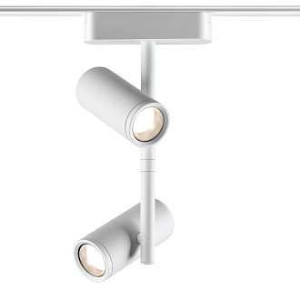 Трековый светильник для низковольтного шинопровода 11,5*4,2* см, LED 16W*3000 К, Novotech Shino Smal, белый, 359273