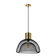 Светильник подвесной 37*31 см, 1 E27*60W,  К, Arte Lamp Castello A7046SP-1BK, Черный