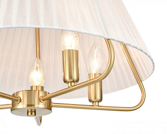 Подвесная люстра  50*130 см, 5*E14 золото Vele Luce Isabella VL4254P05