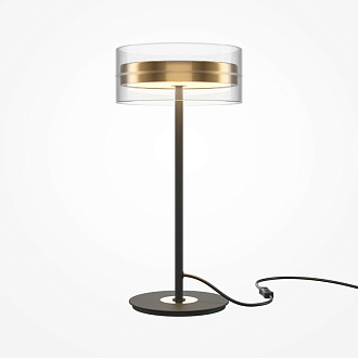 Настольная лампа 20*20*41 см, LED, 3000К, Maytoni Dress code MOD348TL-L14BBS3K черный