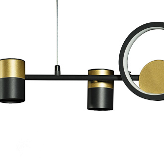 Светильник 120**30 см, 6*LED*5+40W, 3000K, Loft It Saturn 10094/1200, Черный