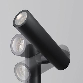 Ландшафтный светильник 90 см, 10W, 3000K, Maytoni Torq O494FL-L10B3K, черный