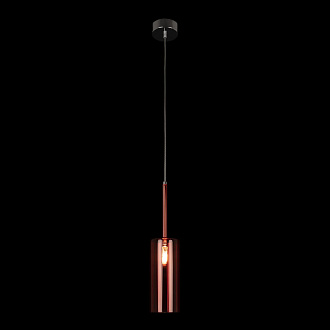 Подвесной светильник 8 см, 1*G4*5W хром Loft It Spillray 10232/B Red
