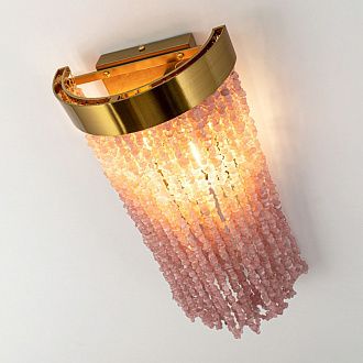 Бра 18*11*40 см, Е14*40W, Modestyle  MS.2442.400 BS-PK, Латунь