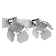 Спот Arte Lamp Cinema A3092AP-2WH, белый/хром