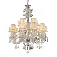 Подвесная люстра 85*140-180 см, 15*E14, 40W, Aployt Lara APL.710.03.15, хром