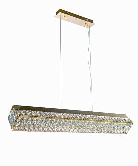 Люстра L1000, мм, 41W, GOLD+CLEAR (Золото + Прозрачный Хрусталь) NewRgy 2809E/41W GOLD+CLEAR