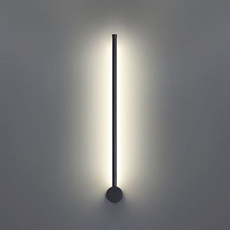 Настенный светильник 61 см, 12W, 3000-4000K, Odeon Light 4335/12WLP, черный