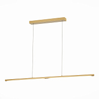 Светильник подвесной 8*122 см, 22W 3200K ST LUCE RALIO SL1580.203.01 Матовое золото