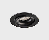 Встраиваемый светильник Italline DE 200 black, черный, вр 9,8 см