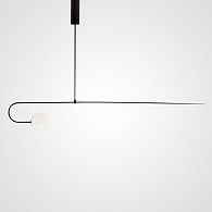 Подвесной светильник LINES G 120*120*21 см, 1*G4*20W, ImperiumLoft LINES-07, Чёрный