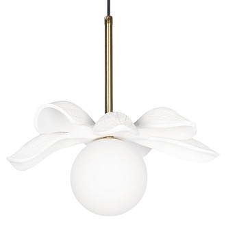 Подвесной светильник 27*34,5 см, 1*G9 Loft it Monro 10213/A White
