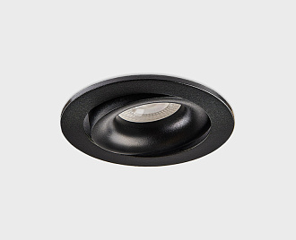 Встраиваемый светильник Italline DE 200 black, черный, вр 9,8 см