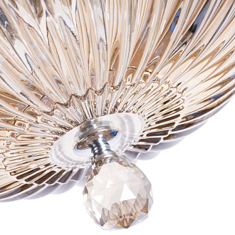 Потолочный светильник, 40 см, хром, Divinare Lianto 4011/02 PL-3