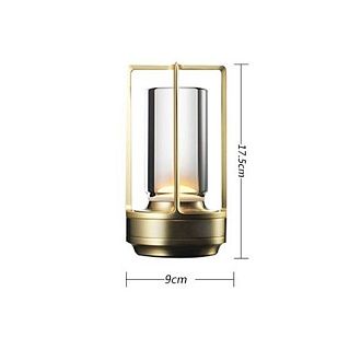 Светильник DZN-5689 БРОНЗА D90/H175/1/LED/5W/2800-6500K фонарь с аккумулятором для пикника PICNIC 23-11 VST