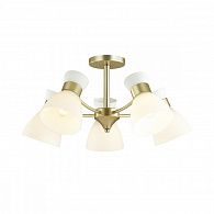 Потолочная люстра Lumion Wilma 4535/5C, диаметр 61 см, золото