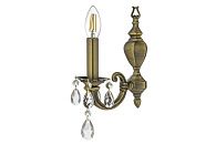 Бра *7*30 см, 1*E14*40W, Dio D`arte Lodi Antique Lodi E 2.1.1.600 A, Бронза