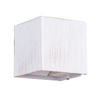 Бра 10*10*10 см, 6W, 3000K, Arte Lamp Rullo A1414AL-1WG белое золото