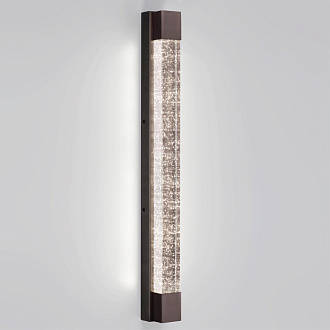 Бра 5,9*5,5*56 см, 1 LED*12W, 3000 К, Odeon Light Mirada, черный 6680/12WL