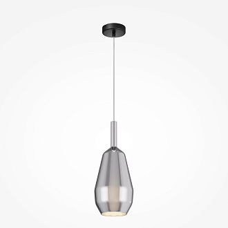 Подвесной светильник 16*16*342 см, 1*E27, 60W, Maytoni Duality MOD271PL-01B8 черный