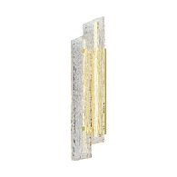 Настенный светильник 60 см, 10W, 2700-4000K, Maytoni Frostum MOD439WL-L10BSK, латунь