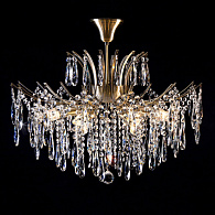 Подвесная люстра Citilux Селена CL302183, диаметр 55 см, бронза