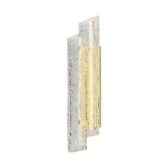 Настенный светильник 60 см, 10W, 2700-4000K, Maytoni Frostum MOD439WL-L10BSK, латунь