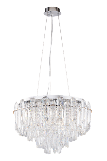 Люстра  500*330-1300, 9*E14, 40W Sfera Sveta Хрусталь (Эконом) 1002R-500*H330 CR, Хром