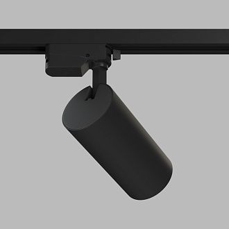 Трековый однофазный светильник  6 см, 15W, 4000K, Denkirs Solid Koper DK6452-BK, черный