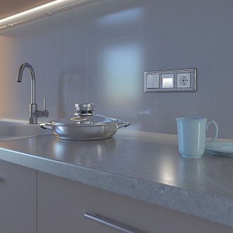 Встраиваемая LED подсветка (белый) W1154201 Werkel 4690389155314