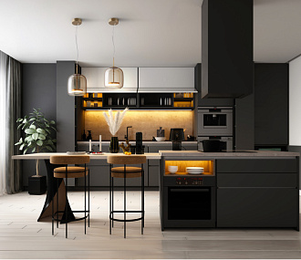 Светильник подвесной Maytoni LED Madmen MOD128PL-L6AM, 6W LED, 3000K, диаметр 23 см, бронза