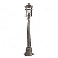 Уличный светильник 103 см Odeon Light Virta 4044/1F черный/патина