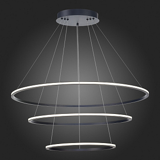 Светильник подвесной 80 см, 114W 4000K ST LUCE ST604 OUT ST604.443.114 Черный