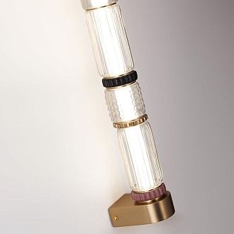 Настенный светильник 60 см, 22W, 4000K, Odeon Light L-Vision Collier 5455/18WL, латунь