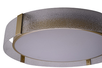 Накладной светильник 60*8 см, LED, 111W, 4000K Zortes Gerda ZRS.1097.60, бронзовый