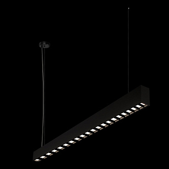 Подвесной светильник 118,5*3*6 см, 1*LED*40W 4000K LOFT IT Vim 10318/D Black черный