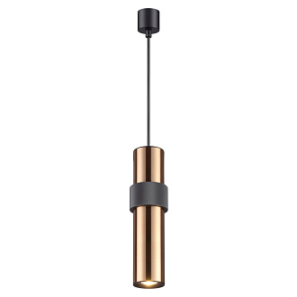 Подвесной светильник Odeon Light Afra 4739/5L, черный-золото
