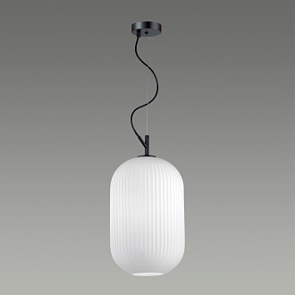 Светильник подвесной Roofi 4752/1 Odeon Light, диаметр 25 см, черный