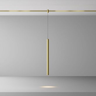 Трековый светильник  TR156-1-5W3K-BS **-60 см, *LED*5W, K, Maytoni technical FLARITY TR156-1-5W3K-BS, Латунь