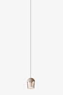 Подвесной светильник D01511, D100 / H1200мм LED, 7W, K, Alva Donna, бежевый хаки