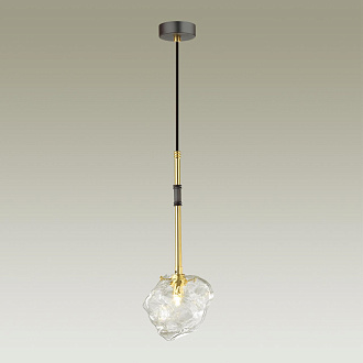 Светильник подвесной Odeon Light Stono 4789/1, черный-золото