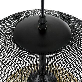 Светильник подвесной 80 см, 1*E27*60W, Lumion Leonela 8052/1A, черный