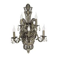Бра *40*74 см, 5*E14*40W, Dio D`arte Lido Antique Lido E 2.1.5.600 A, Бронза