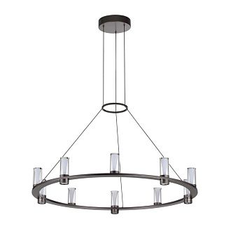Подвесной светильник *65*200- см, 8*LED*45W, 3000K, Odeon Light Defance 7143/70L, черный