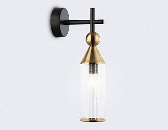 Бра 14*8*31- см, 1*E14*40W, K, Ambrella Light High Light LH55260, черный, латунь