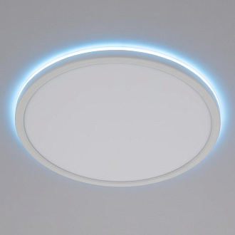 Светильник с пультом 40*2,5 см, LED+RGB 40W, 3000-5000K CL738320EL Бейсик Лайн Белый  