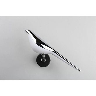 Детское бра 20*28*23 см, 1*LED, 10W, 3000K, Aployt Astor APL.822.11.10, хром